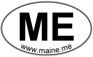 Maine Bumper Decal