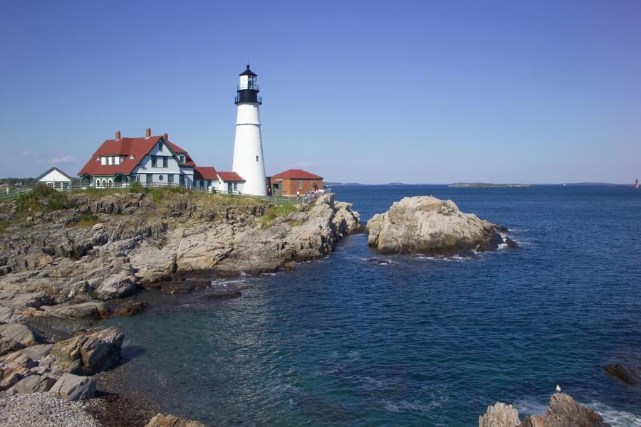 Lighthouse in Maine