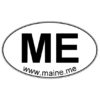 Maine ME Bumper Sticker