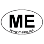 Maine ME Bumper Sticker