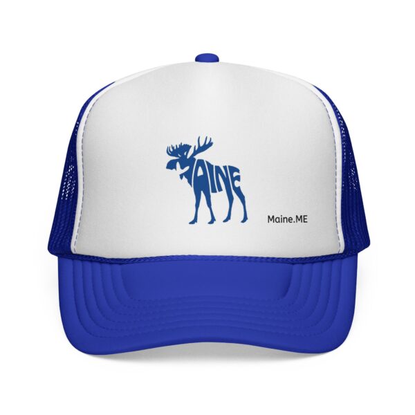 Maine Blue Moose Trucker Caps