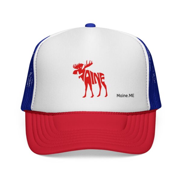 Maine Red Moose Trucker Caps